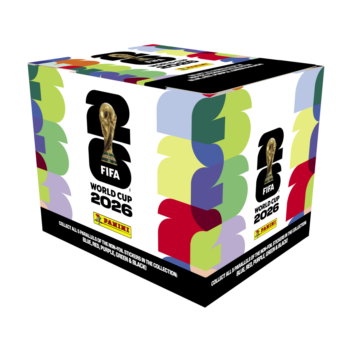 Panini 2026 FIFA World Cup Soccer 50ct Sticker Pack Box