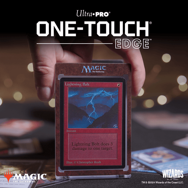 Single 35pt ONE-TOUCH Edge - Printed Magnetic Card Holder (Classic) f Ultra PRO International Single 35pt ONE-TOUCH Edge - Printed Magnetic Card Holder (Classic) f Ultra PRO International