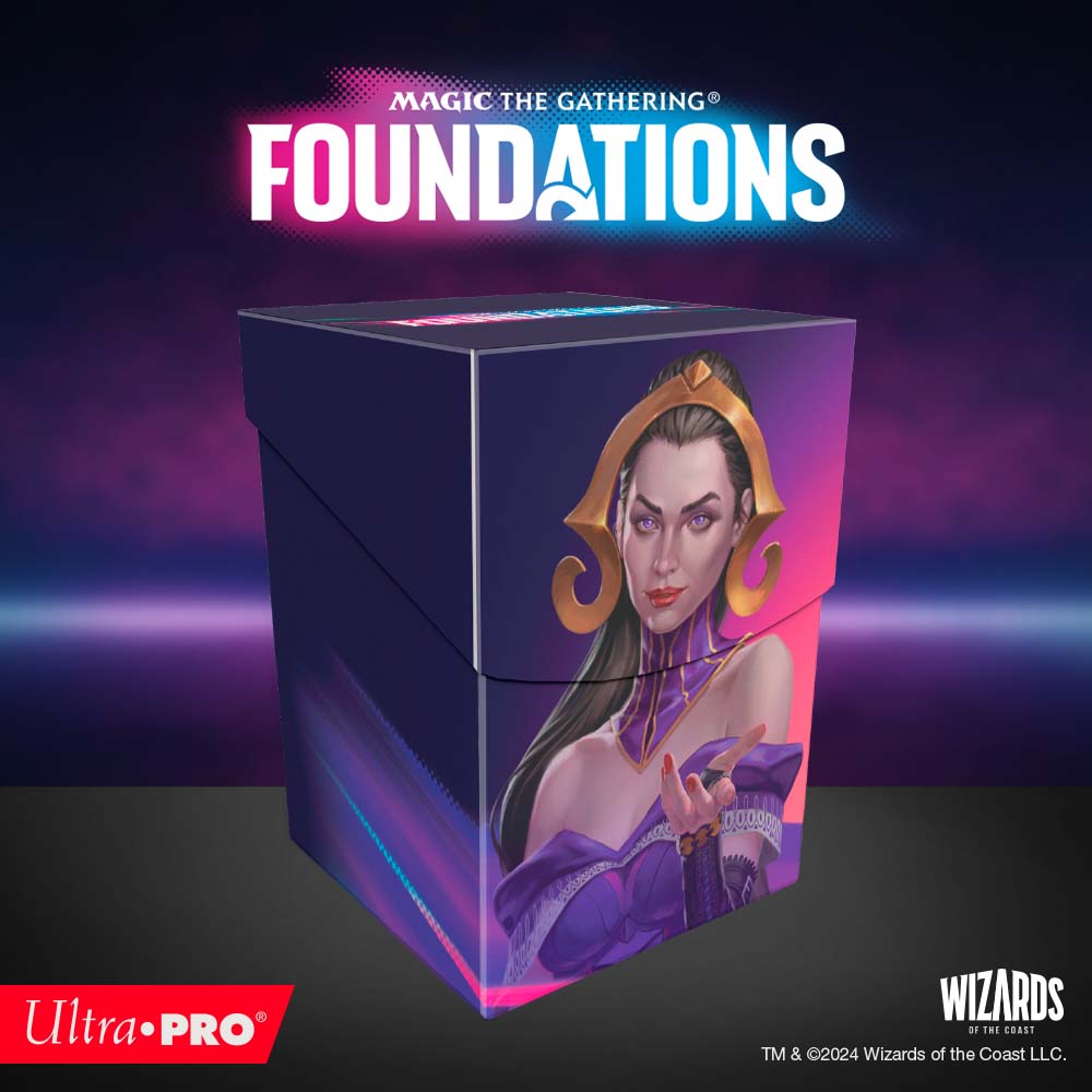 Foundations Liliana 100+ Deck Box Dark for Magic: The Gathering | Ultra PRO International