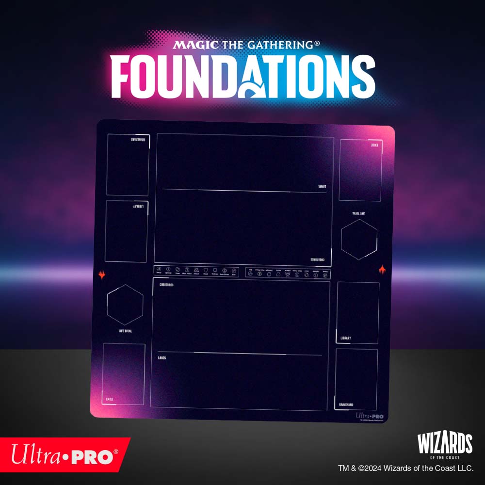 Foundations Learn To Play 2-Player Battlemat for Magic: The Gathering | Ultra PRO International