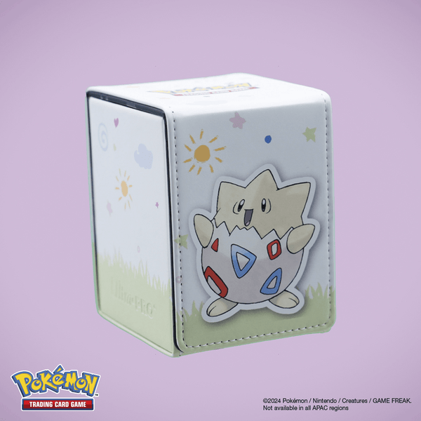 Togepi Alcove Flip Deck Box for Pokmon | Ultra PRO International Togepi Alcove Flip Deck Box for Pokmon | Ultra PRO International