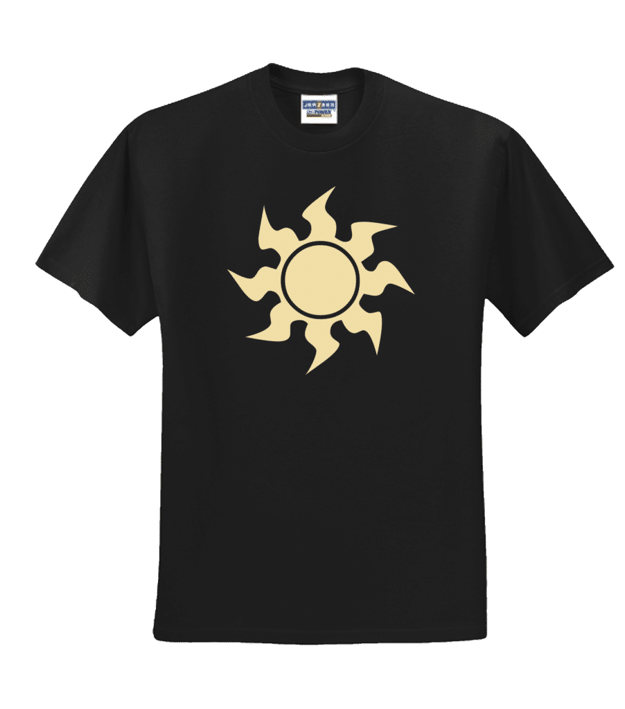 White Mana Symbol Unisex T-Shirt for Magic: The Gathering | Ultra PRO