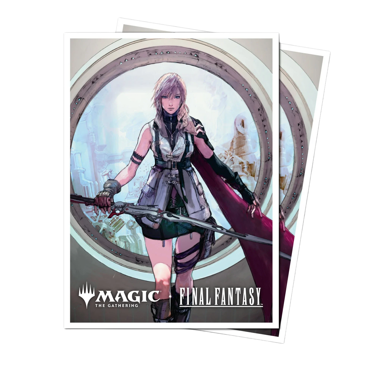 MAGIC: THE GATHERING®—FINAL FANTASY™ Lightning, Army of One 105ct APEX® DECK PROTECTOR® Sleeves for Magic: The Gathering Loose