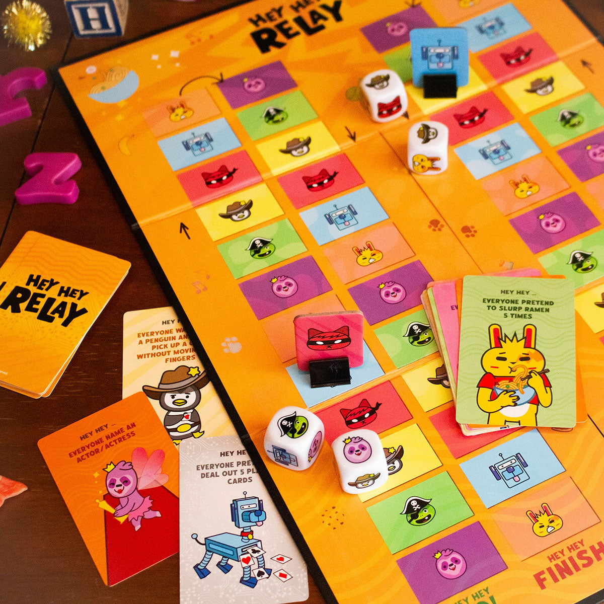 Hey Hey Relay – A Loud, Laugh-Out-Loud Team Party Game