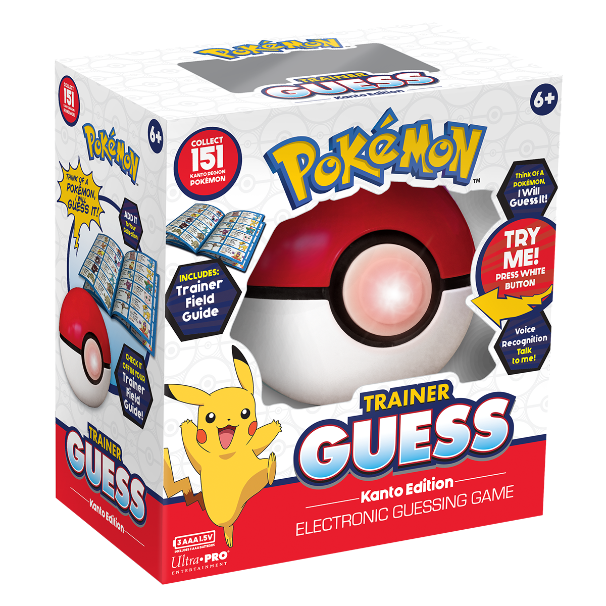 Pokémon Trainer Guess Kanto: An Electronic Game for Ages 6 and up | Ultra PRO Entertainment