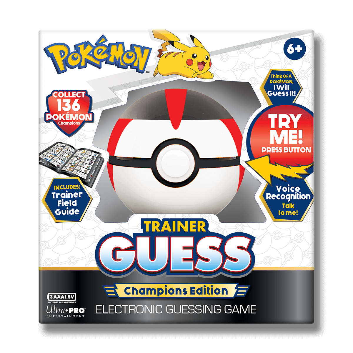 Pokémon Trainer Guess: Champions Edition | An Electronic Game for Ages 6 and up | Ultra PRO Entertainment