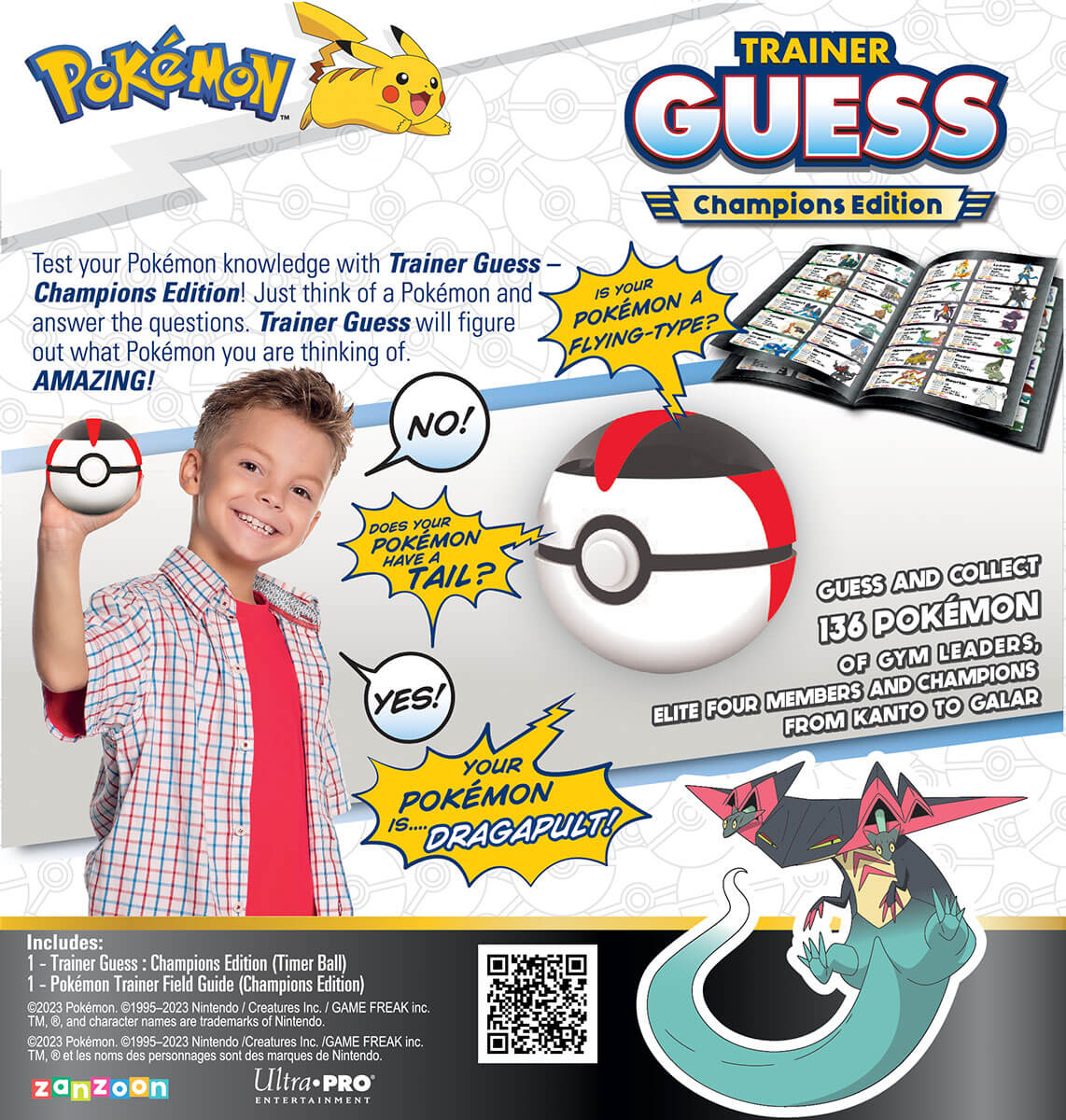 Pokémon Trainer Guess: Champions Edition | An Electronic Game for Ages 6 and up | Ultra PRO Entertainment