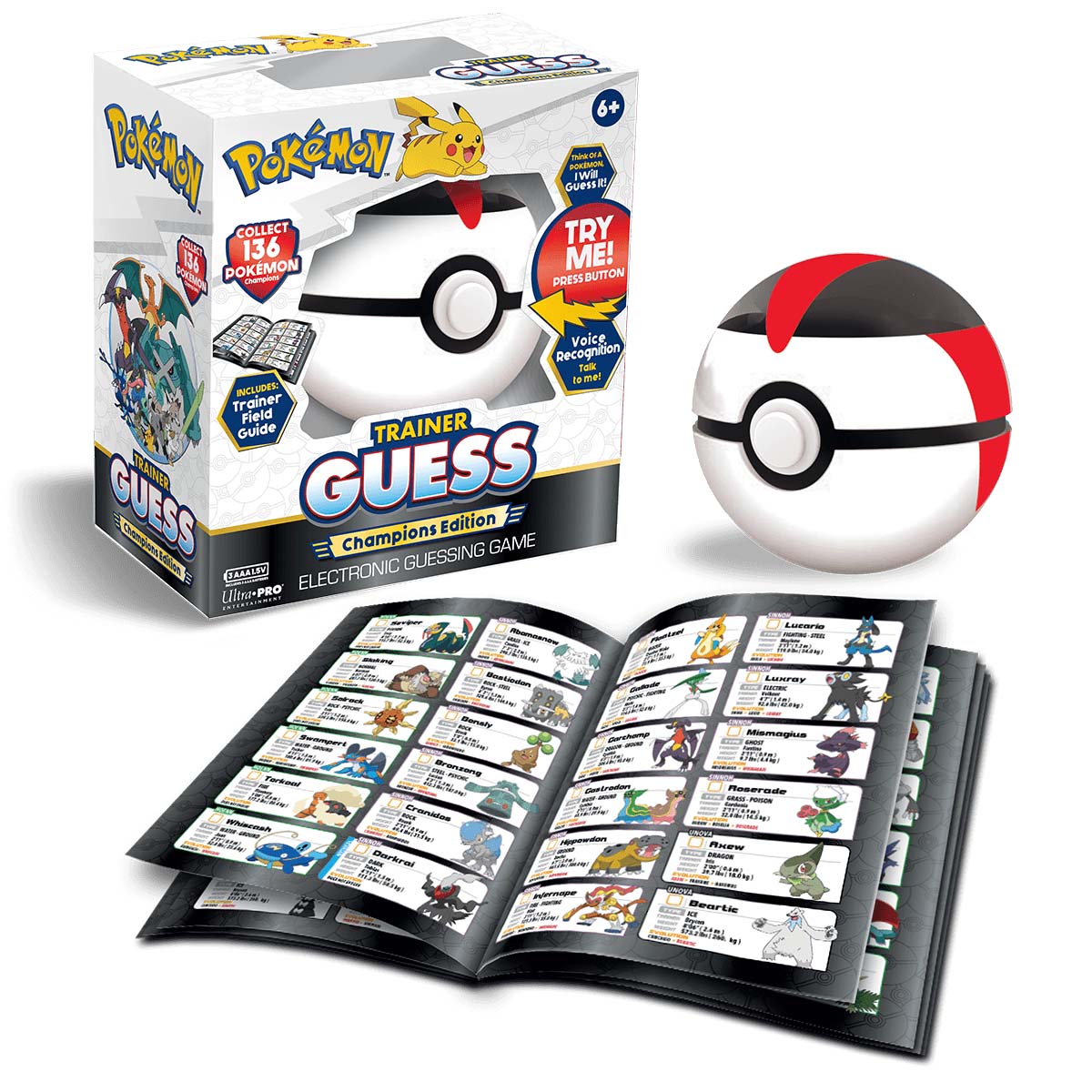 Pokémon Trainer Guess: Champions Edition | An Electronic Game for Ages 6 and up | Ultra PRO Entertainment