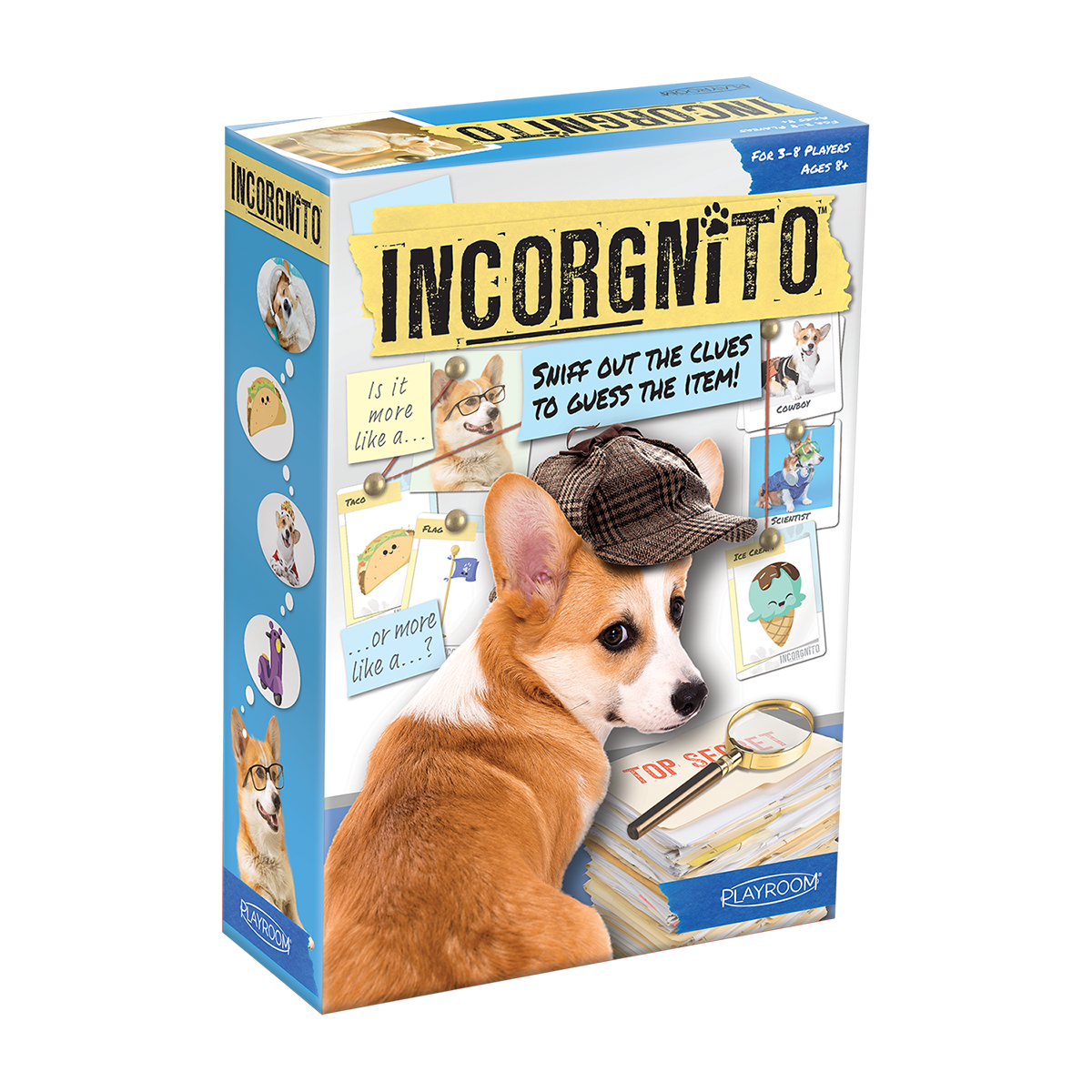 Incorgnito | A Family-Party Game for Ages 8 and Up, 3–8 Players | Ultra PRO Entertainment