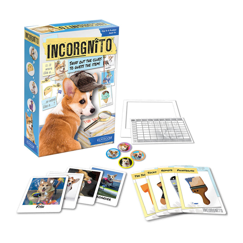 Incorgnito | A Family-Party Game for Ages 8 and Up, 3â€“8 Players | Ultra PRO Entertainment