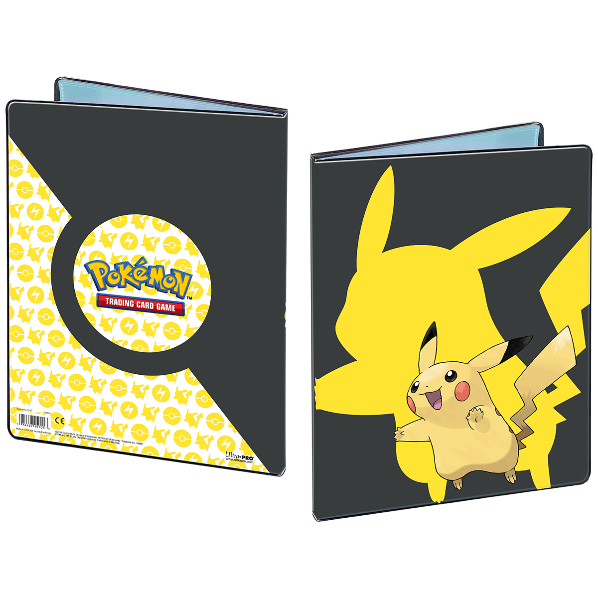 Album Ultra Pro 9 Tasche Pokemon Pikachu e Mimikyu 