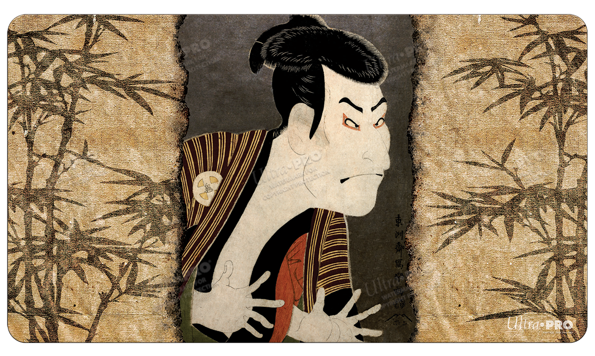 Fine Art The Actor Standard Gaming Playmat Mousepad by Toshusai Sharaku