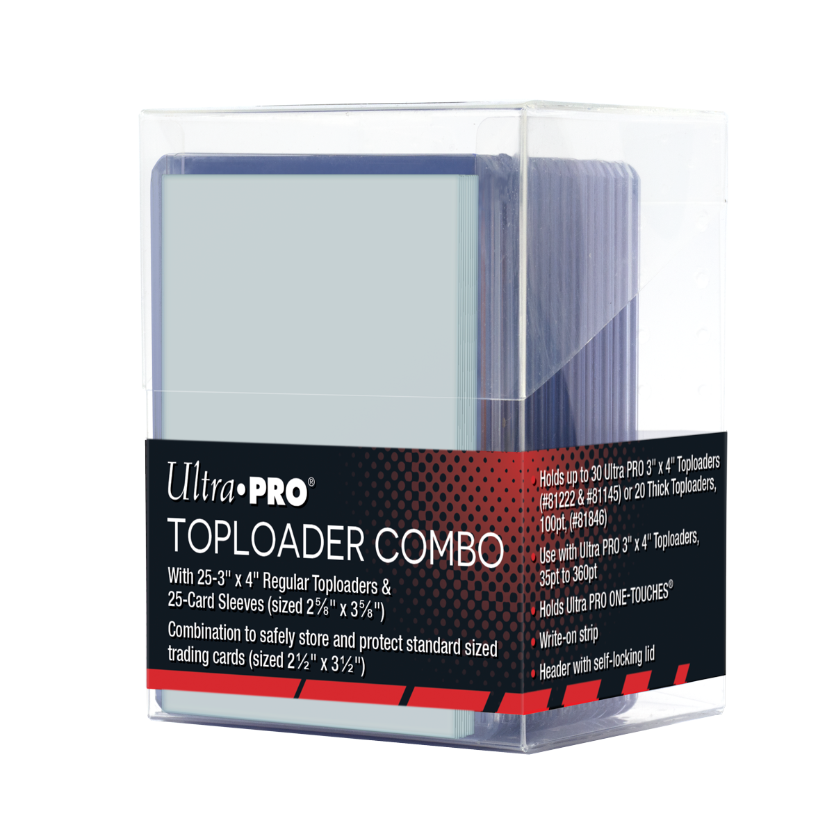 Ultra PRO 3 x 4 Clear Regular Top Loaders For Cards With Card Sleeves  Bundle Standard Size 100ct Baseball Card Sleeves Trading Card Sleeve  Baseball Card Protectors Toploader Card Protectors