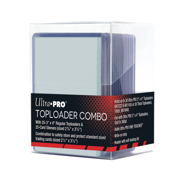 ultra pro toploaders for pokemon cards Toploaders Combo (25ct)