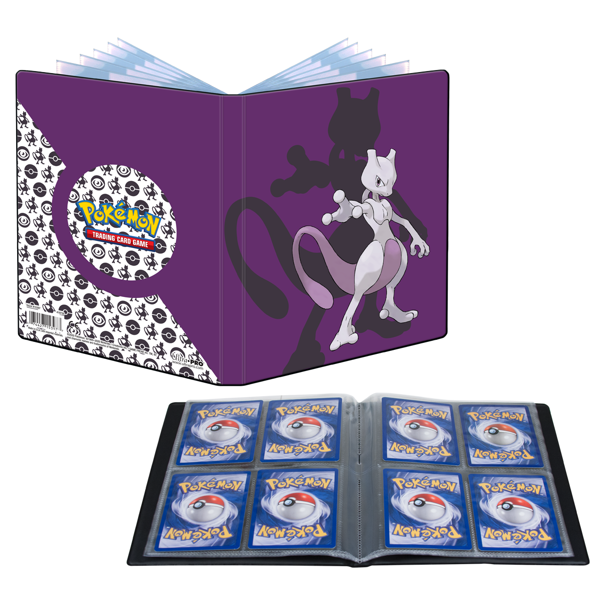 Mewtwo 4-Pocket Portfolio for Pokémon | Ultra PRO International