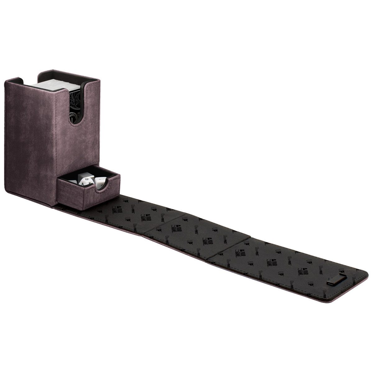 Suede Collection: Alcove Tower Flip Deck Box | Ultra PRO International