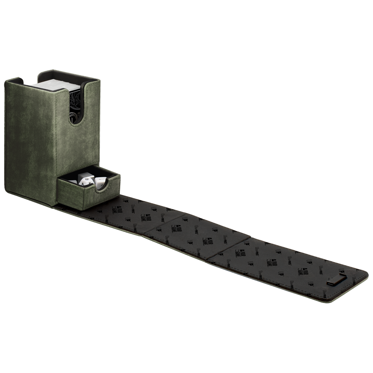 Suede Collection: Alcove Tower Flip Deck Box | Ultra PRO International