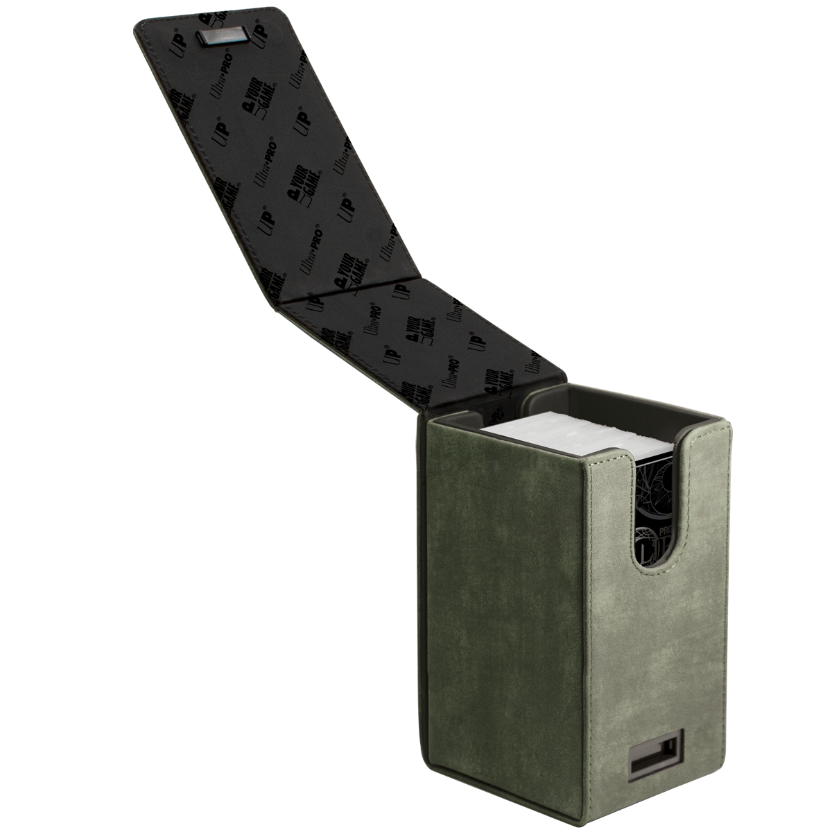 Suede Collection: Alcove Tower Flip Deck Box | Ultra PRO International