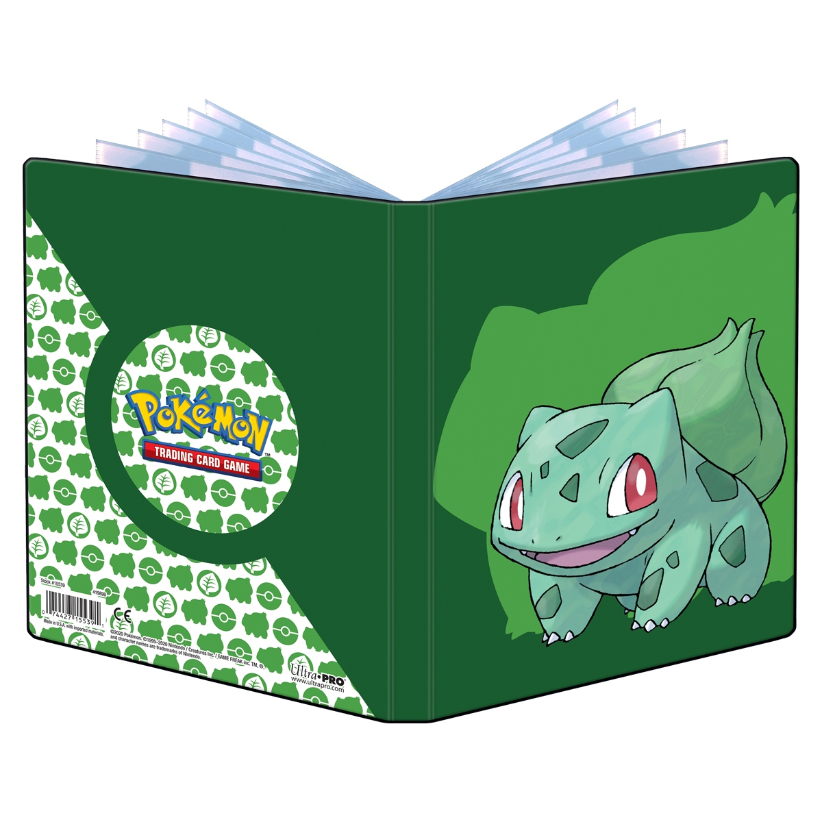 Bulbasaur 4-Pocket Portfolio for Pokémon | Ultra PRO International