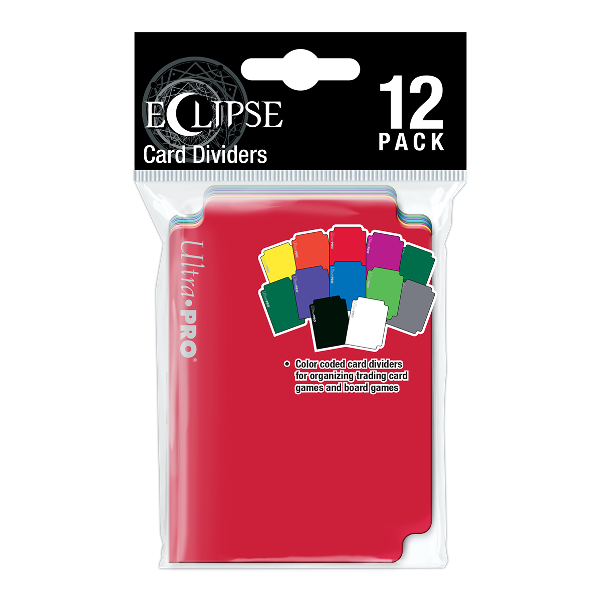 ECLIPSE Multi-Colored Card Deck Dividers Pack (12ct) ECLIPSE Multi-Colored Card Deck Dividers Pack (12ct)