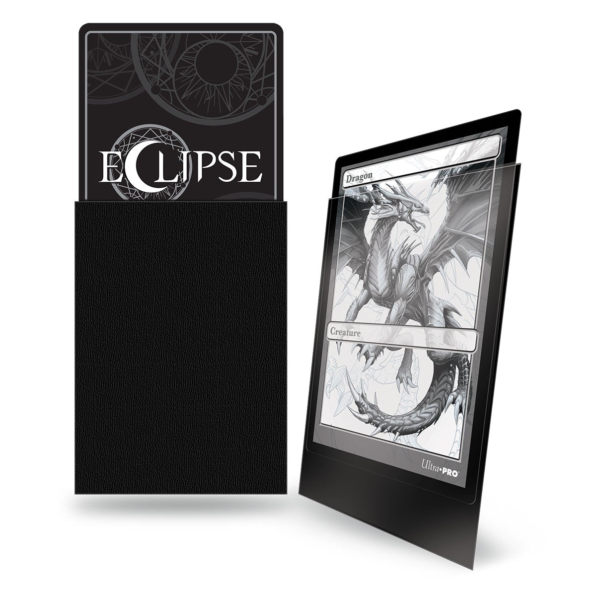 Pokemon Card Sleeves 50 Ultra Pro Glossy Black Standard Size Card Sleeves - Deck  Protectors For MTG Ultra PRO Collectible Card Game Card Sleeves