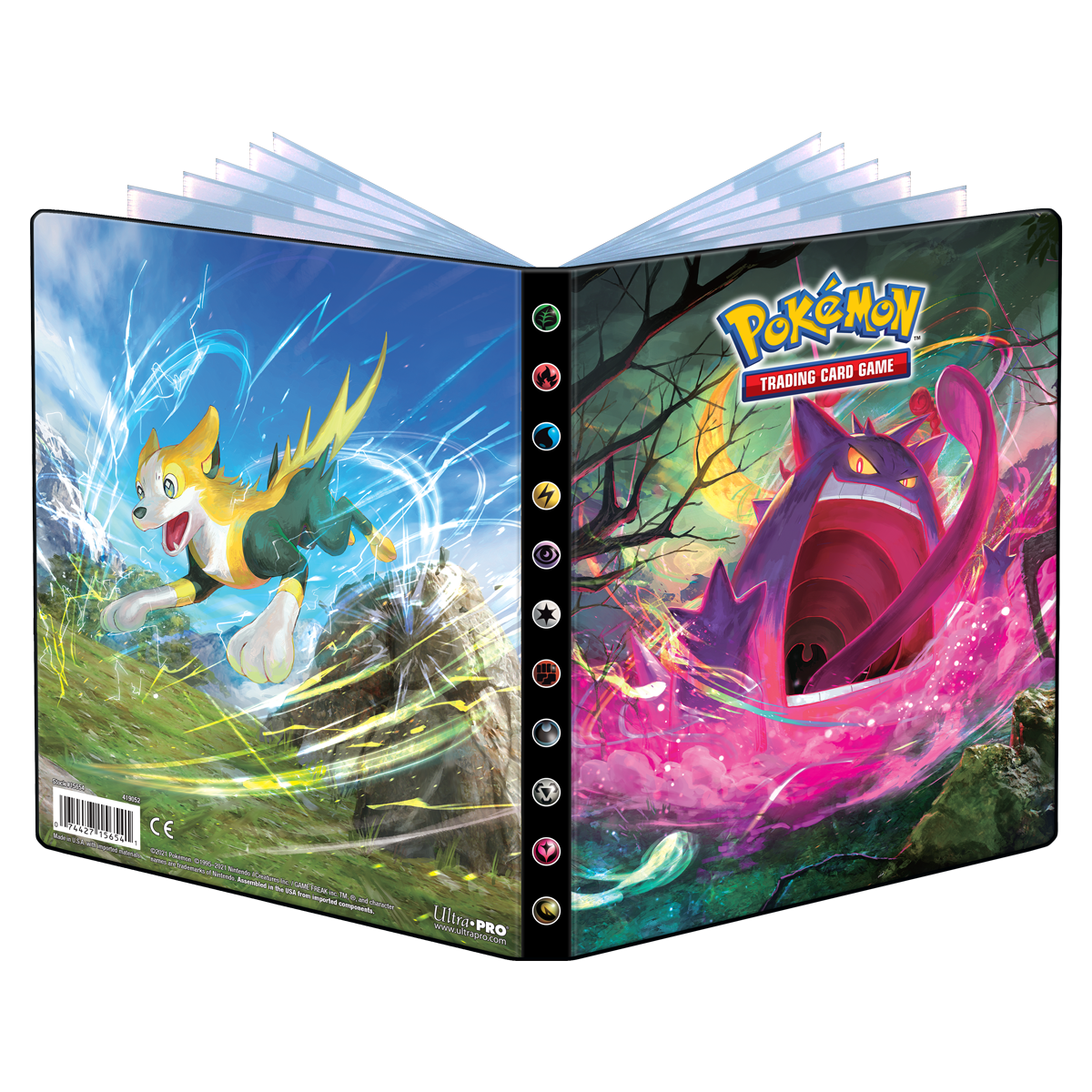 Sword and Shield 8 4-Pocket Portfolio for Pokémon | Ultra PRO International