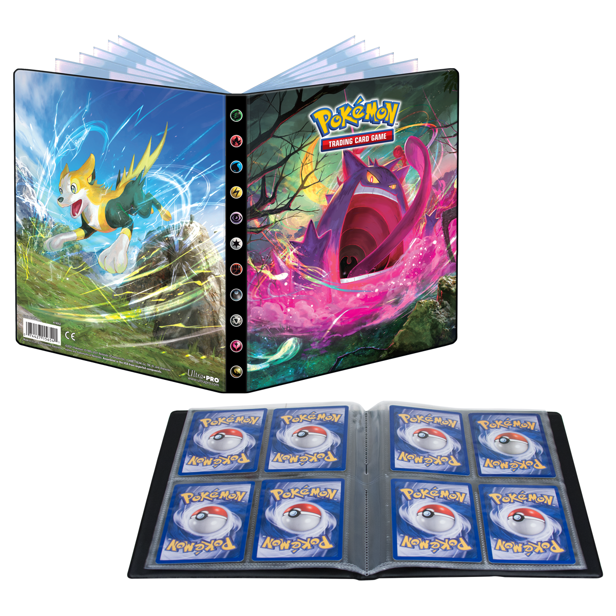 Sword and Shield 8 4-Pocket Portfolio for Pokémon | Ultra PRO International