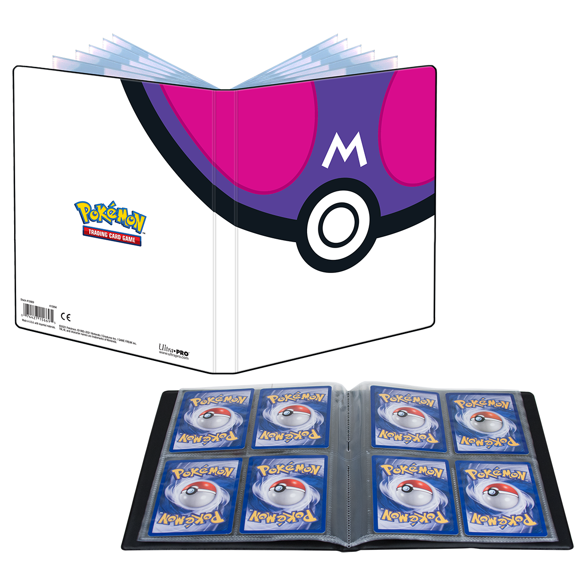 Master Ball 4-Pocket Portfolio for Pokémon | Ultra PRO International