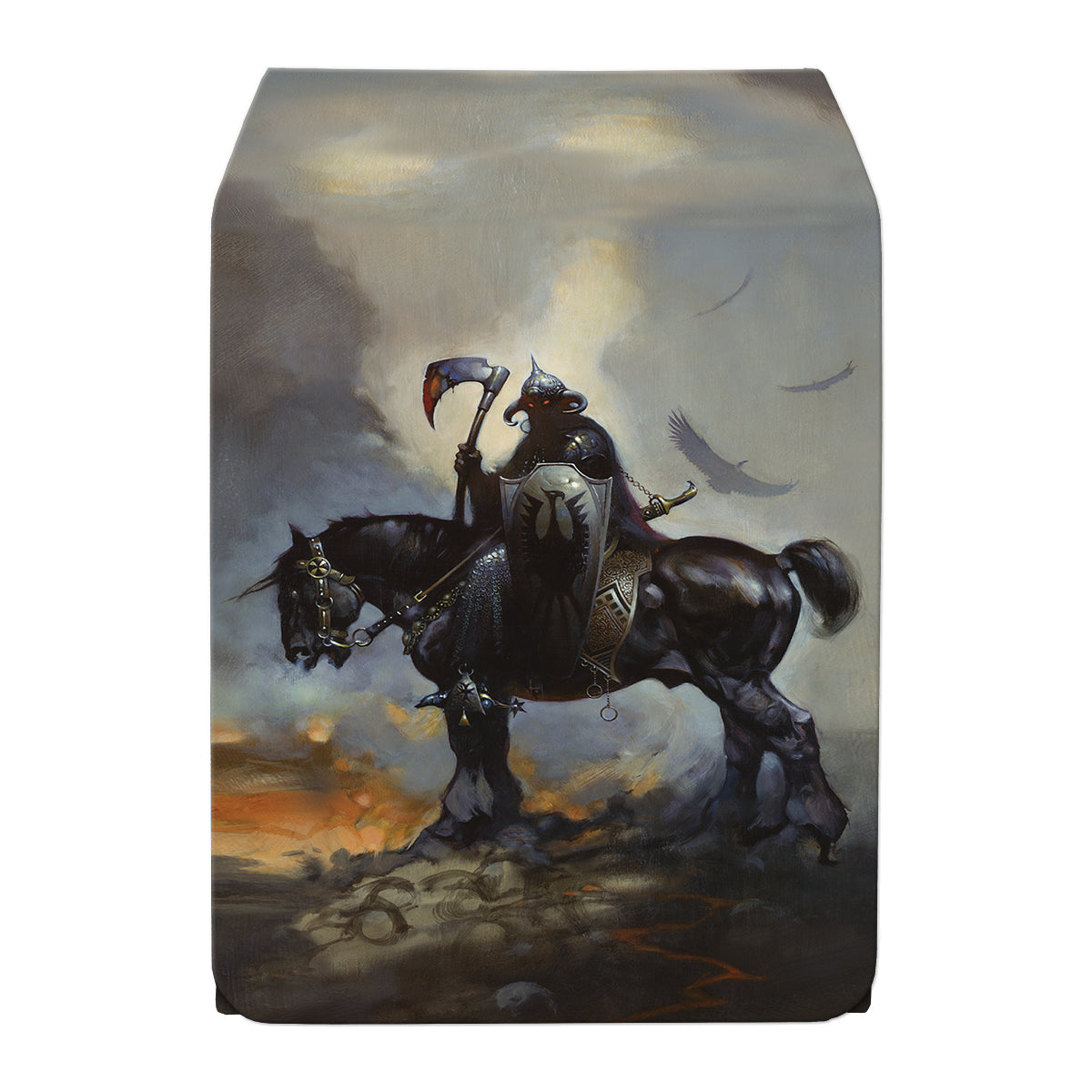 Death Dealer Alcove Flip Deck Box by Frank Frazetta | Ultra PRO International