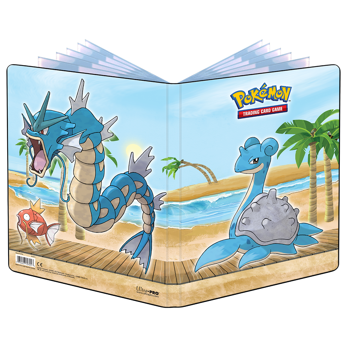 Gallery Series Seaside 9-Pocket Portfolio for Pokémon | Ultra PRO International