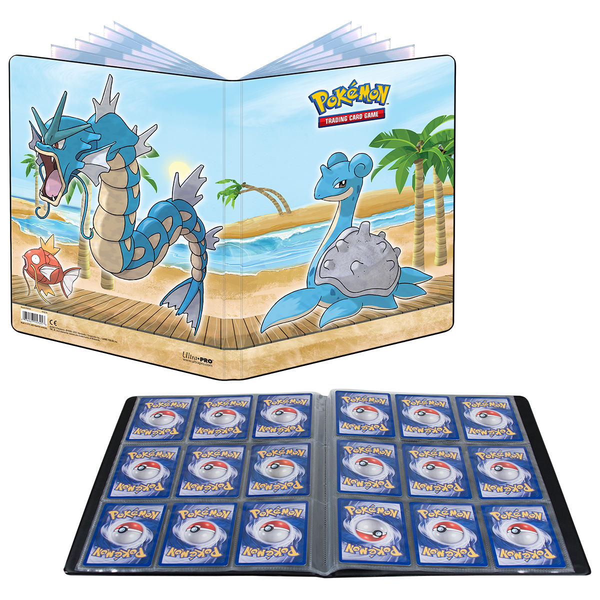 Gallery Series Seaside 9-Pocket Portfolio for Pokémon | Ultra PRO International
