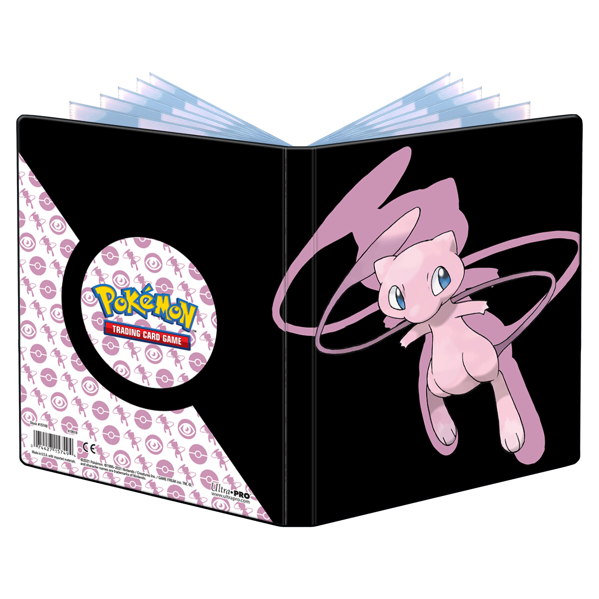 Mew 4-Pocket Portfolio for Pokémon | Ultra PRO International