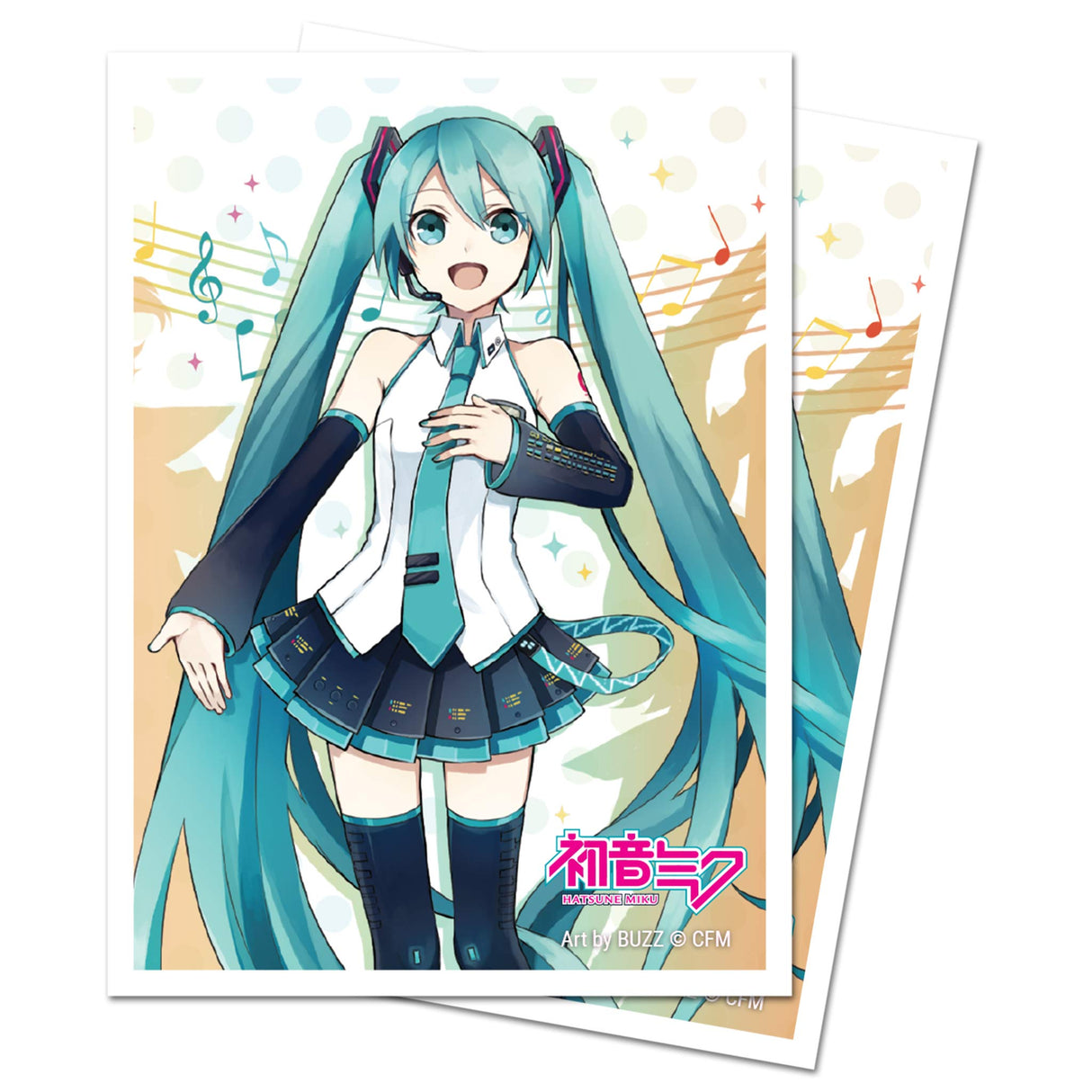 Digital Dreamland Heartwarming Harmony Standard Deck Protector Sleeves (100ct) for Hatsune Miku | Ultra PRO International