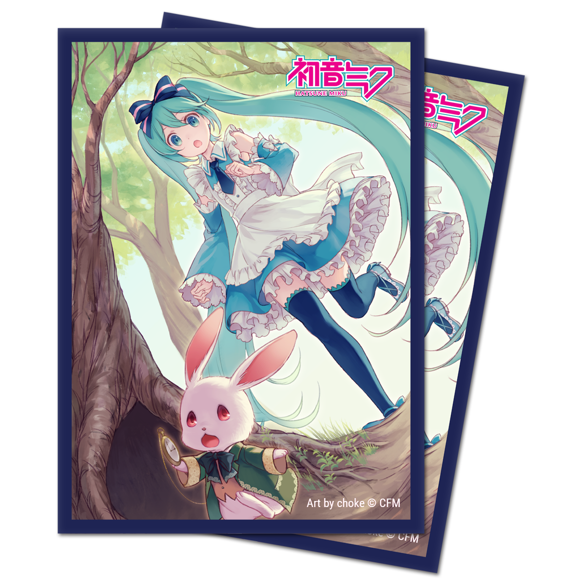 Digital Dreamland Woodland Wonderland Standard Deck Protector Sleeves (100ct) for Hatsune Miku | Ultra PRO International Digital Dreamland Woodland Wonderland Standard Deck Protector Sleeves (100ct) for Hatsune Miku | Ultra PRO International