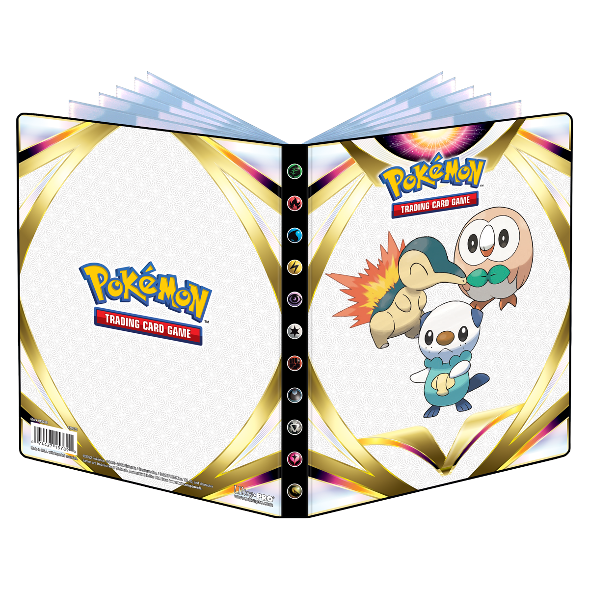 Sword and Shield 10 4-Pocket Portfolio for Pokémon | Ultra PRO International