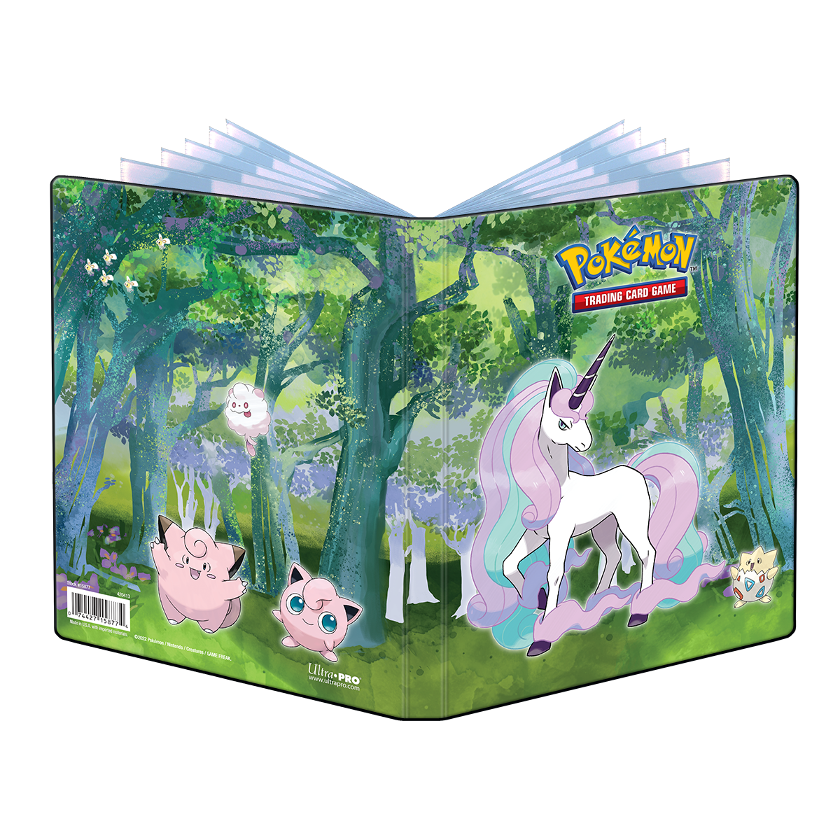 Gallery Series Enchanted Glade 4-Pocket Portfolio for Pokémon | Ultra PRO International
