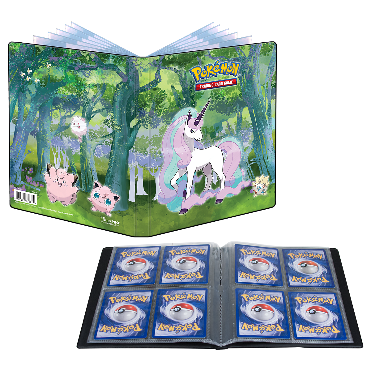 Gallery Series Enchanted Glade 4-Pocket Portfolio for Pokémon | Ultra PRO International