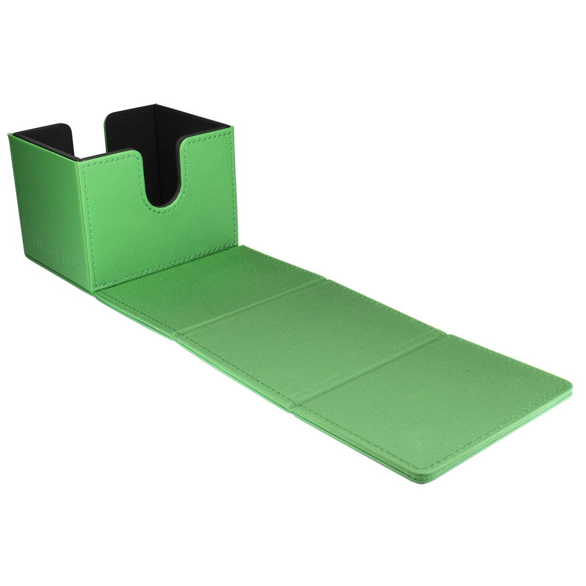 Vivid ALCOVE® Edge DECK BOX® - Purple - Open | Ultra PRO