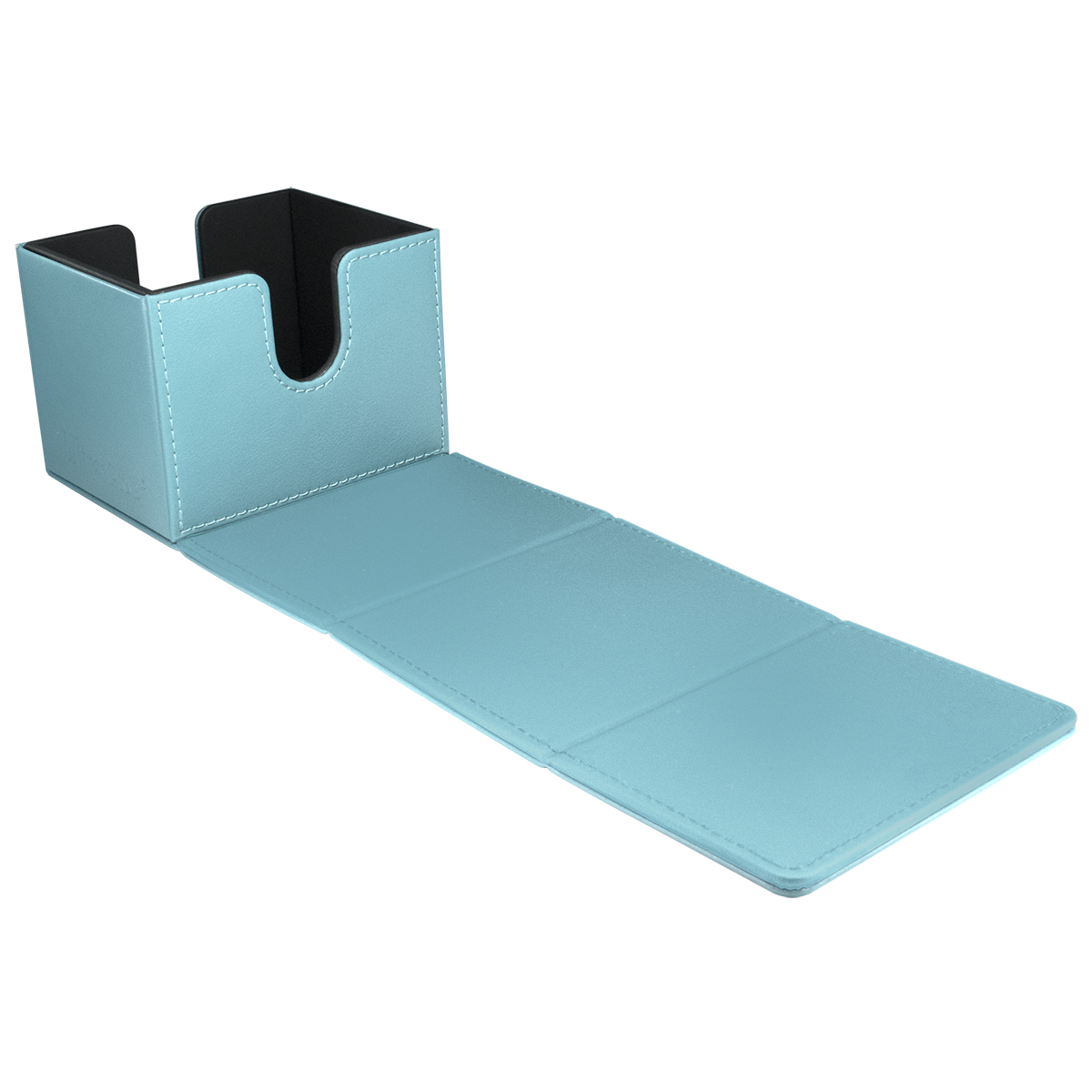Vivid ALCOVE® Edge DECK BOX® - Purple - Open | Ultra PRO