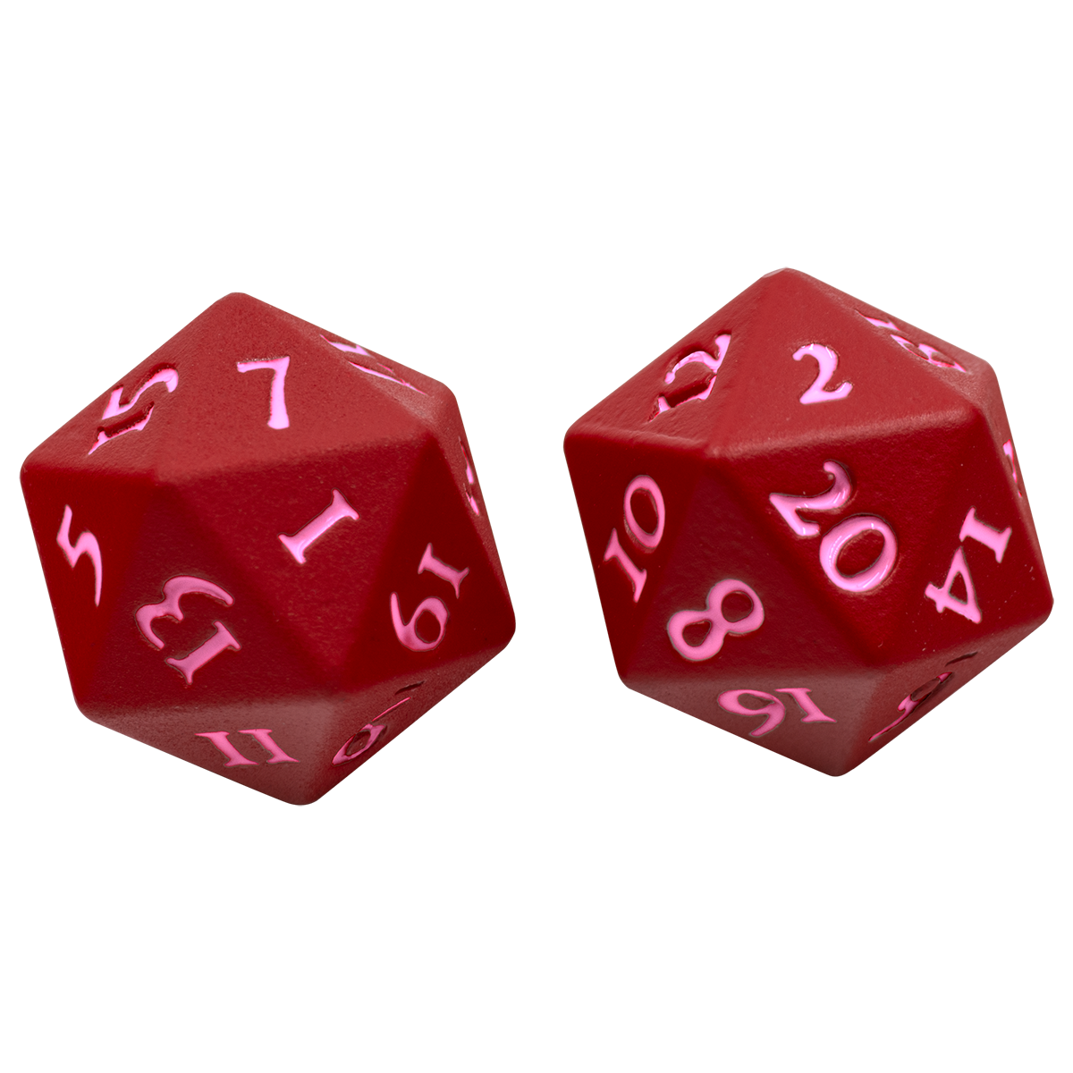 Ultra PRO: Heavy Metal Dice - D20 (Dungeons & Dragons) – Red Riot