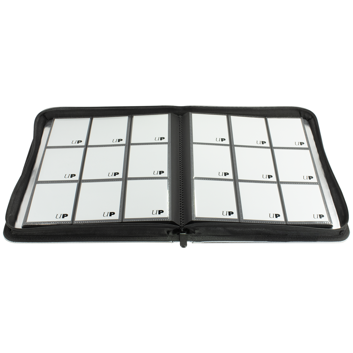 Ultra PRO 9-Pocket Zippered PRO-Binder: Silver | Ultra PRO International