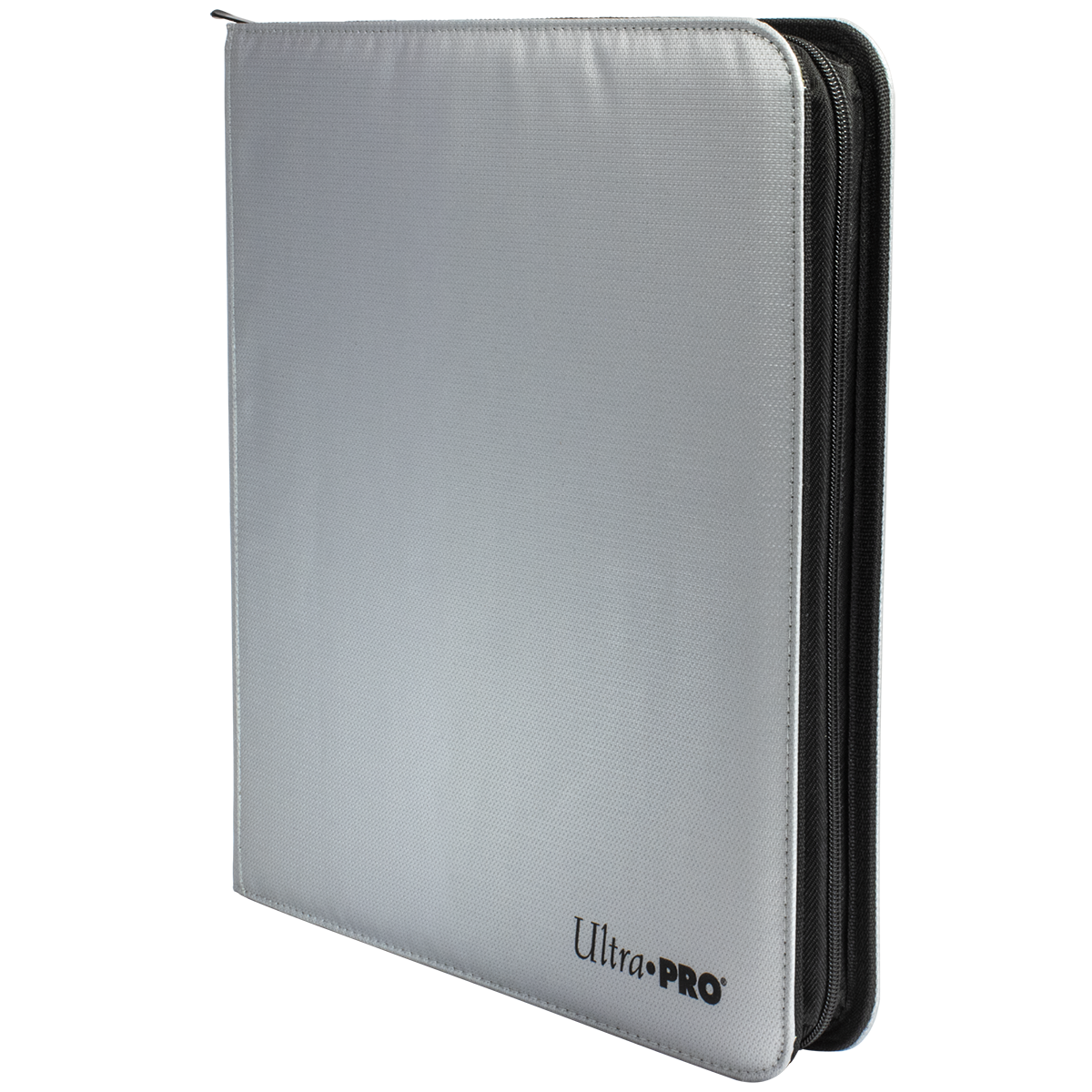 Ultra PRO 12-Pocket Zippered PRO-Binder: Silver | Ultra PRO International