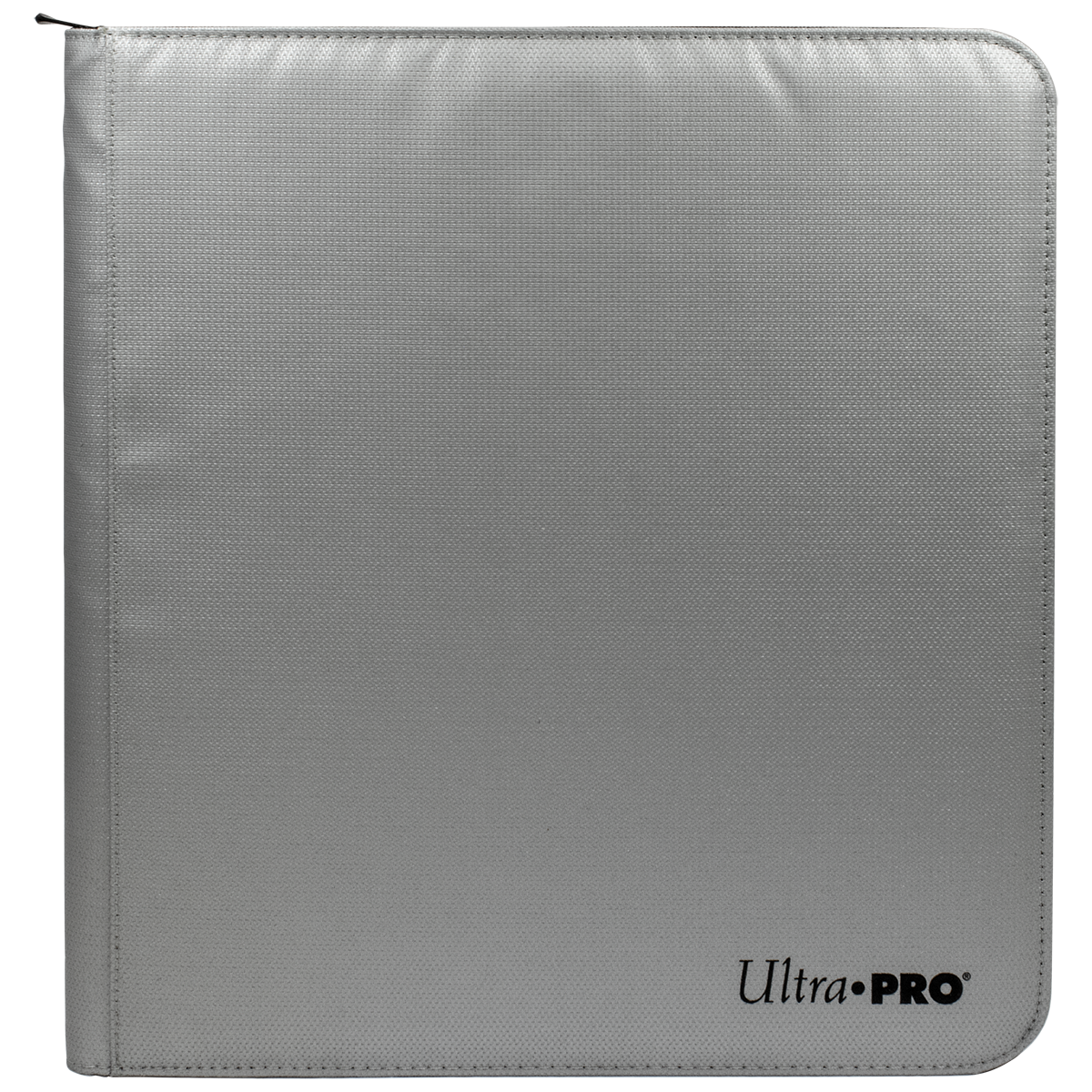 Ultra PRO 12-Pocket Zippered PRO-Binder: Silver | Ultra PRO International