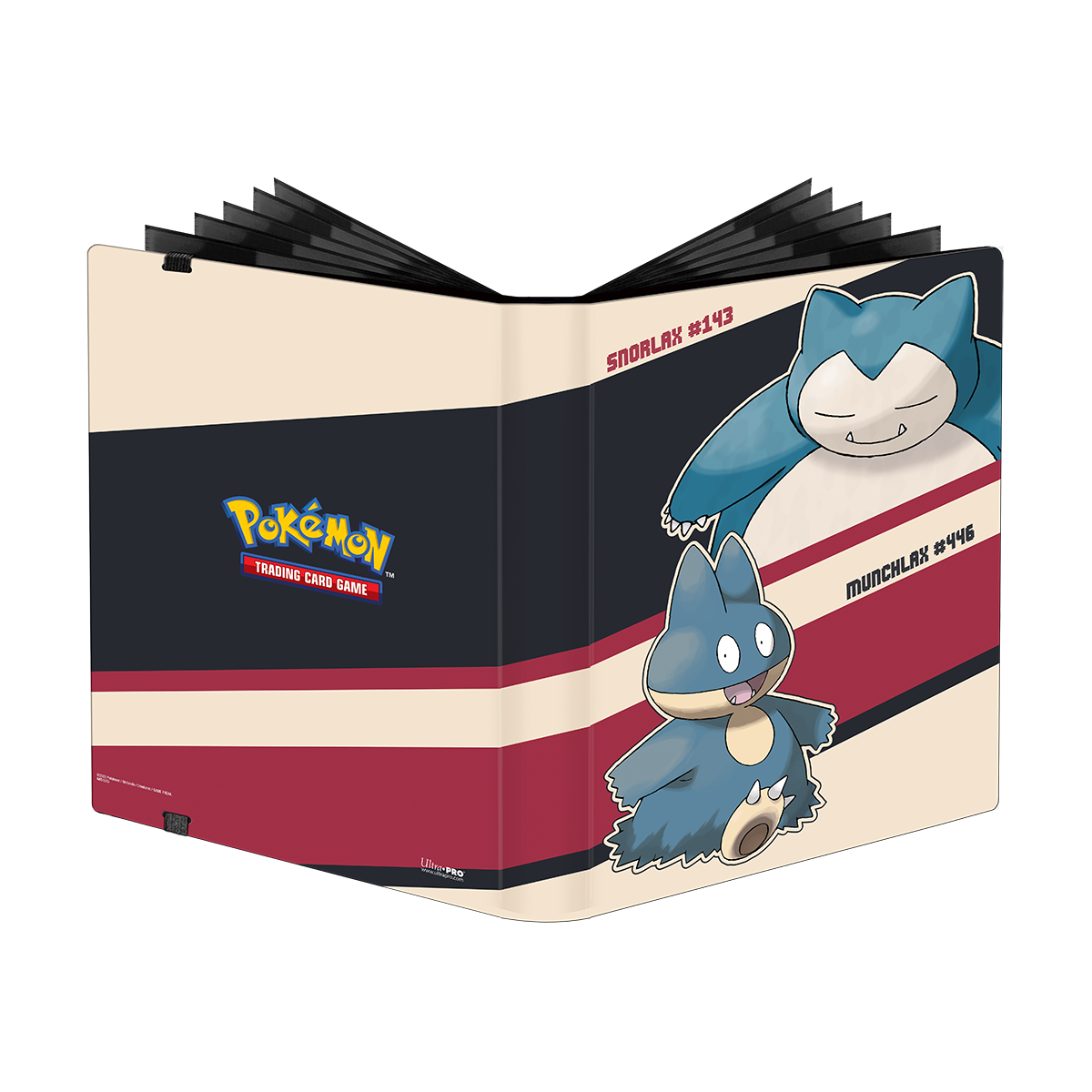 Snorlax and Munchlax 9-Pocket PRO-Binder for Pokémon | Ultra PRO International