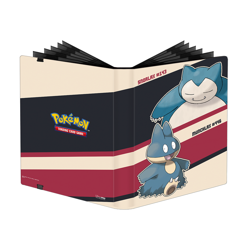 Snorlax and Munchlax 9-Pocket PRO-Binder for Pokémon | Ultra PRO International