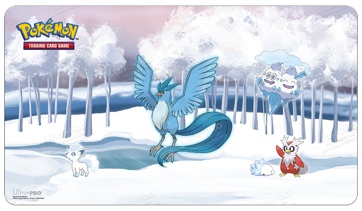 Gallery Series Frosted Forest Standard Gaming Playmat for Pokemon | Ultra PRO International