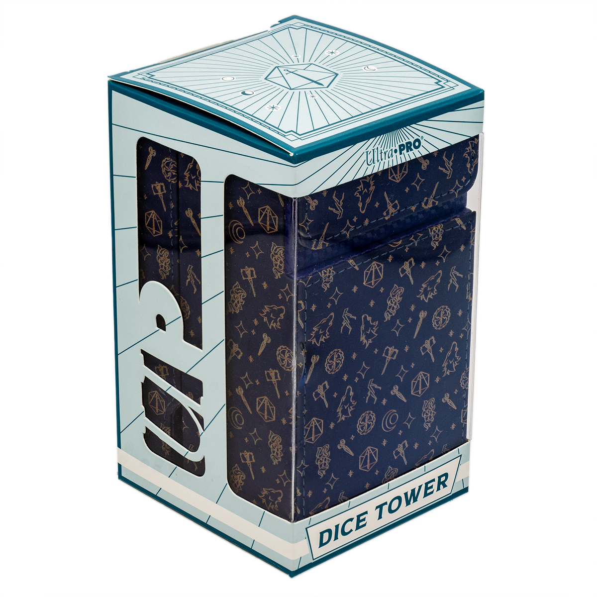 Critical Role Bells Hells Pattern Printed Leatherette Dice Tower for Dungeons & Dragons | Ultra PRO International