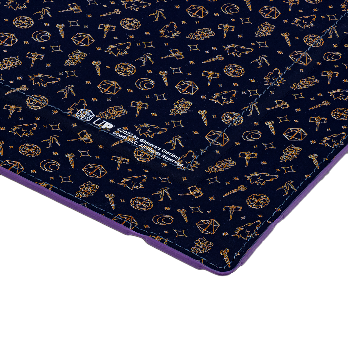 Critical Role Bells Hells Pattern Printed Leatherette Folding Dice Tray | Ultra PRO International