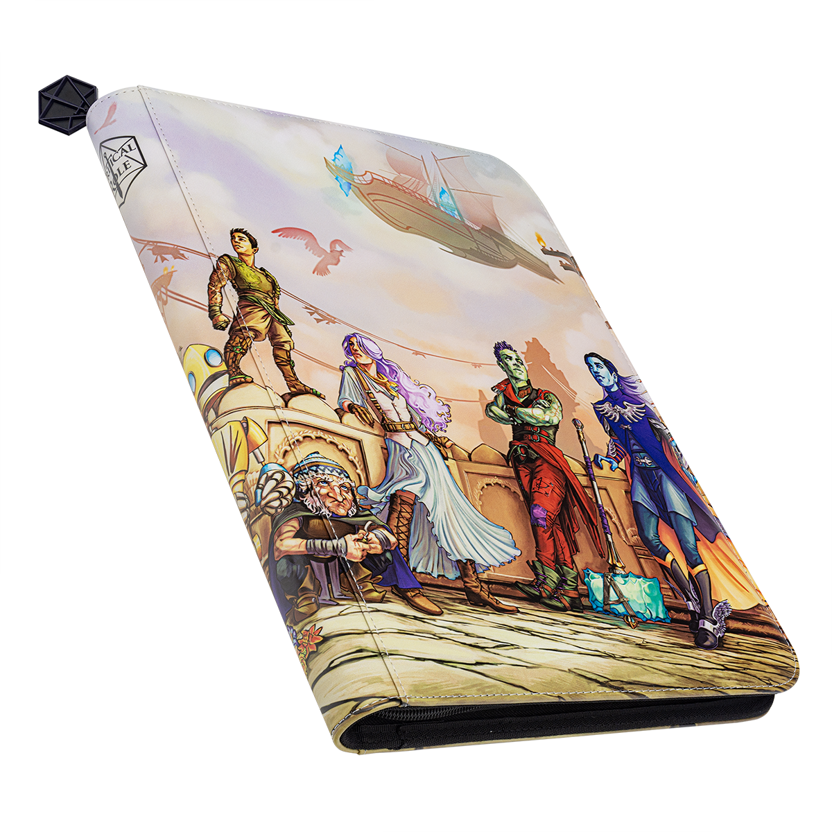 Critical Role Bells Hells Team Lineup Printed Leatherette Book Folio for Dungeons & Dragons | Ultra PRO International