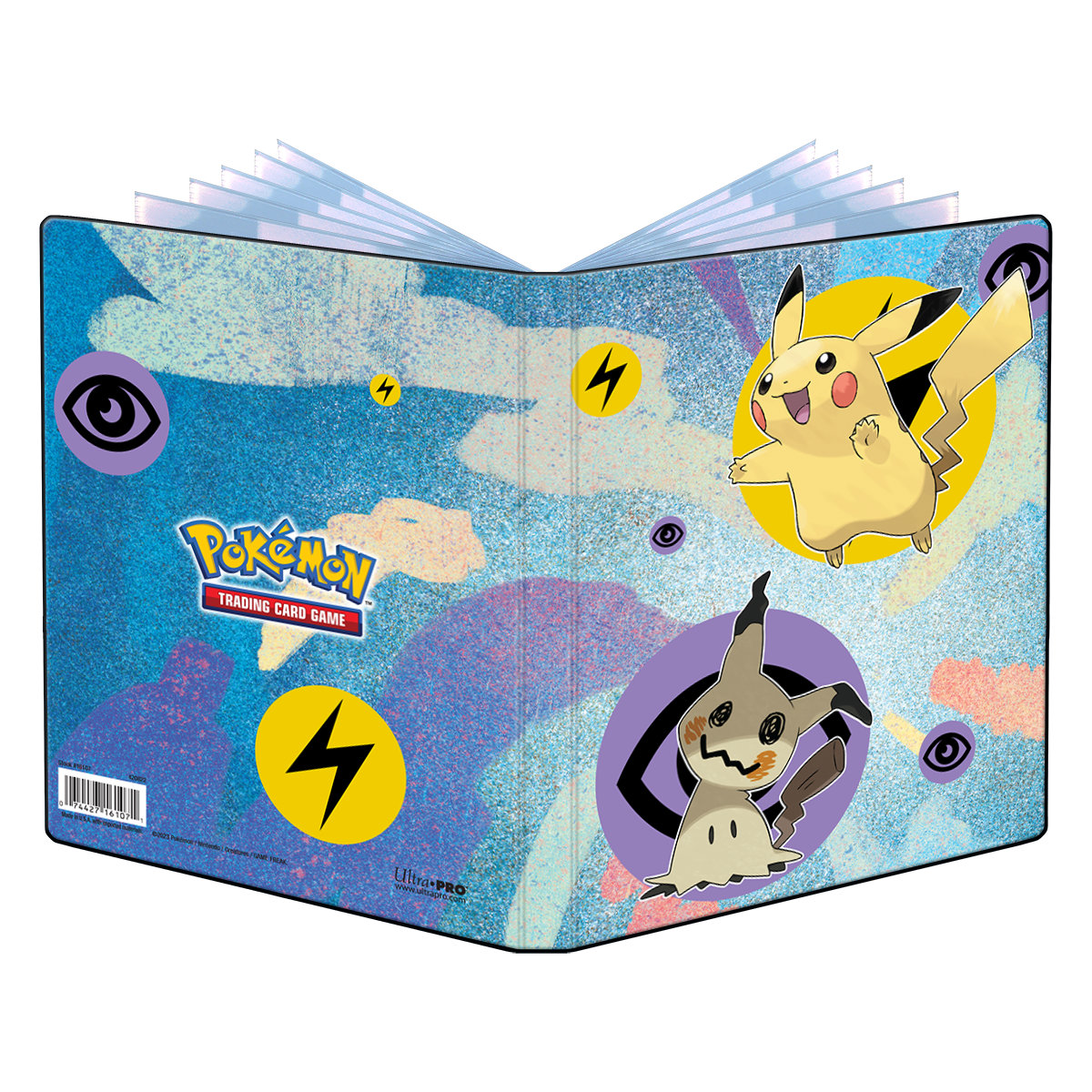 Pikachu & Mimikyu 4-Pocket Portfolio for Pokémon | Ultra PRO International
